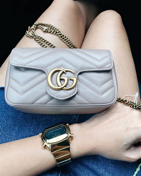 gucci super mini marmont ราคา|Gucci Marmont ราคา.